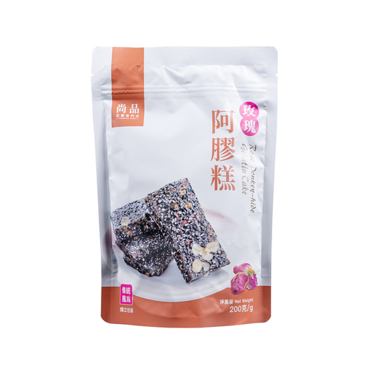 尚品玫瑰阿膠糕 (200克) Premier Food Rose ass hide glue Cake (200g)