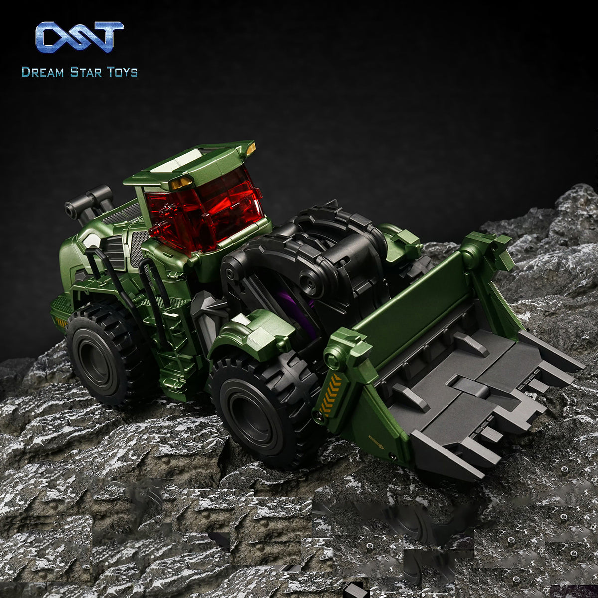 Dreamstartoys The Forklift Warriors [Scrapper] Transformer Toys, 1st Group Member of DST02-Devastator (DST02-001)