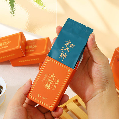宋大元帥|大紅袍·水調歌頭【生態好茶】福建岩茶濃香大紅袍茶葉禮盒裝送客戶送長輩伴手禮
