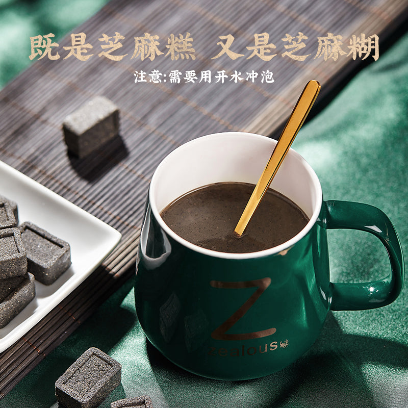 蘇南|黑芝麻糕 芝麻糊高鈣營養健康零食小吃無添加糖精老字型大小糕點