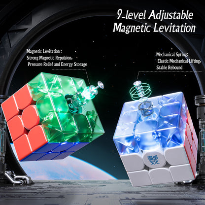 魔域文化WRM威龍V9磁懸浮魔方3階競速魔方 Moyu WRM Weilong V9 Maglev 3x3 Speed Cube