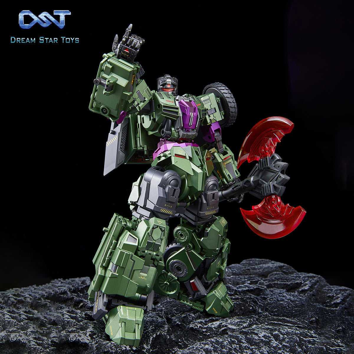 Dreamstartoys The Load Warriors [Long Haul] Transformer Toys, The 3rd Group Member of DST02-Devastator (DST02-003)
