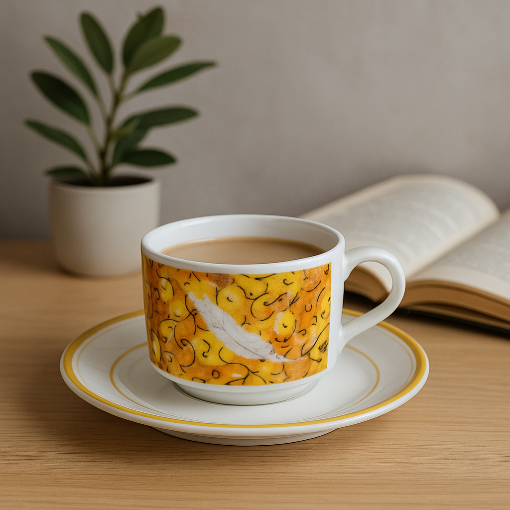 周藝文|日月星 聯名款咖啡杯套裝 Co-branded Coffee Cup