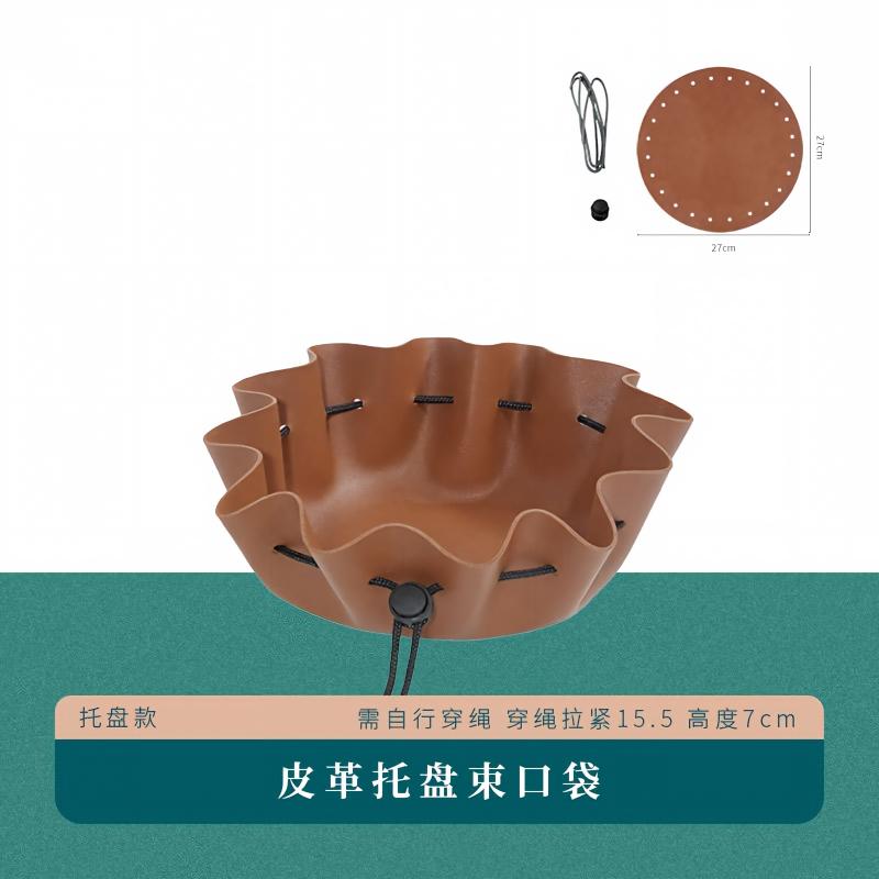皮革骰子包抽繩束口袋收納包珠寶袋零錢收納袋 Leather dice bag drawstring pouch storage bag jewelry bag coin pouch