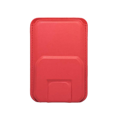 PU皮革手機殼磁吸支架適用蘋果磁吸手機卡包卡套 PU Leather Magnetic Phone Case with Kickstand, Magnetic Card Holder Wallet Compatible with iPhone