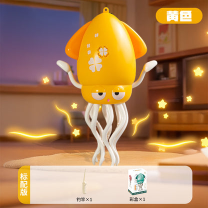 魔性跳舞章魚電動魷魚感應逃跑避障八爪魚兒童解壓釣魚玩具 Magic Dancing Octopus, Electric Squid Induction Escape Obstacle-Avoiding Octopus Kids Stress Relief Fishing Toy