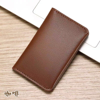 皮質多卡位護照保護本套pu護照包空白皮革護照夾 Leather multi-card slot passport holder set PU passport cover blank leather passport wallet