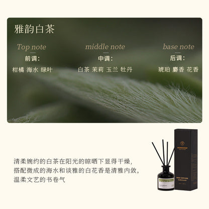 宋朝香薰室內持久家用高級臥室衛生間男女生淡香梔子花香氛精油 Song Chao Aromatherapy Indoor Long lasting Home Premium Bedroom Bathroom Male Female Light Fragrance Gardenia Flower Fragrance Essential Oil