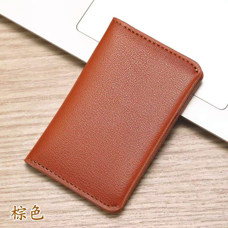 皮質多卡位護照保護本套pu護照包空白皮革護照夾 Leather multi-card slot passport holder set PU passport cover blank leather passport wallet