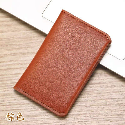 皮質多卡位護照保護本套pu護照包空白皮革護照夾 Leather multi-card slot passport holder set PU passport cover blank leather passport wallet