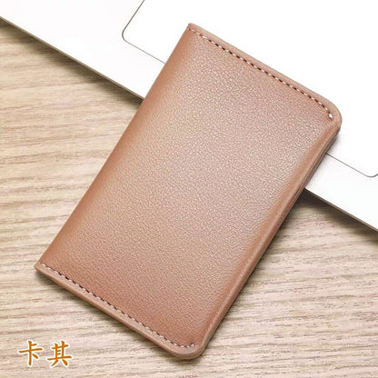 皮質多卡位護照保護本套pu護照包空白皮革護照夾 Leather multi-card slot passport holder set PU passport cover blank leather passport wallet