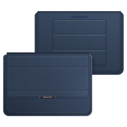 適用華為蘋果筆記本內膽包15.6寸MacBookAir電腦包13-14寸支架保護套 13-14/15.6 Inch Laptop Sleeve with Stand for MacBook Air & Huawei Laptops
