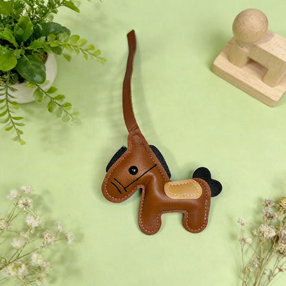PU皮革小馬包包服裝掛件汽車鑰匙扣卡通配飾小馬掛飾 PU Leather Pony Bag Charm, Car Keychain, Cartoon Ornament & Pony Pendant Accessories