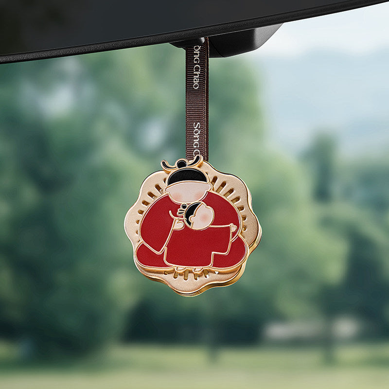宋朝悟吉車載香薰車用香水出風口香氛馬年送禮盒 SONG CHAO Wuji Car mounted Aromatherapy Car perfume Air Outlet Fragrance Gift Box for the Year of Horse
