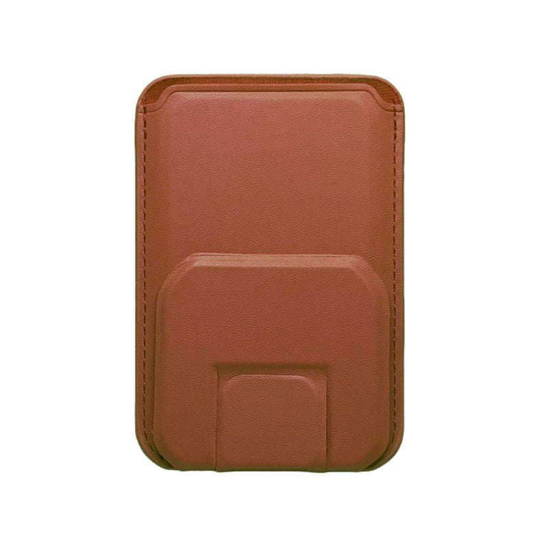 PU皮革手機殼磁吸支架適用蘋果磁吸手機卡包卡套 PU Leather Magnetic Phone Case with Kickstand, Magnetic Card Holder Wallet Compatible with iPhone