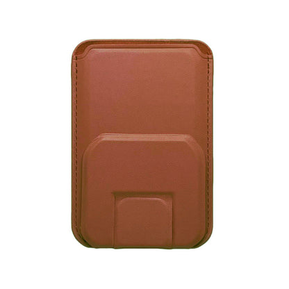PU皮革手機殼磁吸支架適用蘋果磁吸手機卡包卡套 PU Leather Magnetic Phone Case with Kickstand, Magnetic Card Holder Wallet Compatible with iPhone