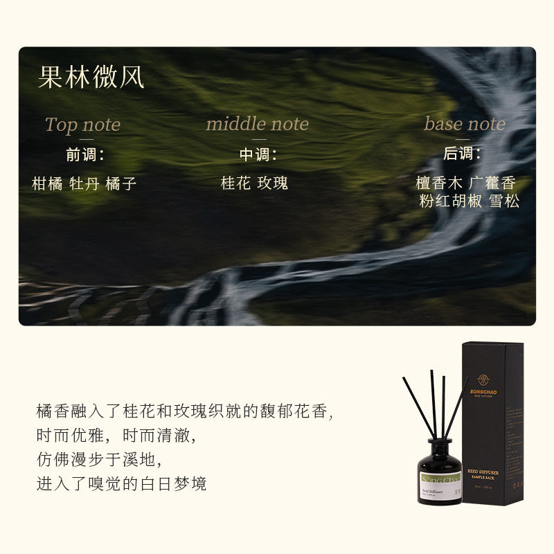 宋朝香薰室內持久家用高級臥室衛生間男女生淡香梔子花香氛精油 Song Chao Aromatherapy Indoor Long lasting Home Premium Bedroom Bathroom Male Female Light Fragrance Gardenia Flower Fragrance Essential Oil