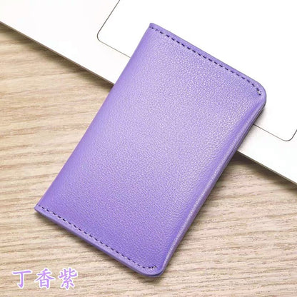 皮質多卡位護照保護本套pu護照包空白皮革護照夾 Leather multi-card slot passport holder set PU passport cover blank leather passport wallet
