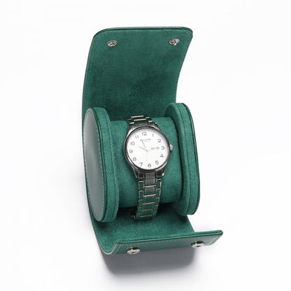 皮革收納手錶盒機械表防護防塵名表皮質表包 Leather Watch Storage Case, Dustproof Protective Leather Watch Pouch for Mechanical Watches & Luxury Timepieces