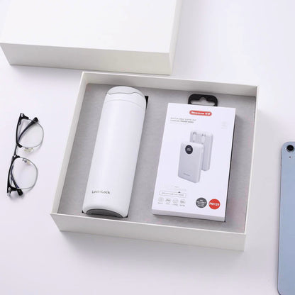 商務禮盒套裝新款樂扣杯充電寶商務實用套裝企業年會活動禮品 Business Gift Box Set New LeKou Cup Power Bank Business Practical Set Enterprise Annual Meeting Event Gift