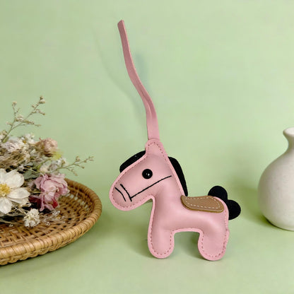 PU皮革小馬包包服裝掛件汽車鑰匙扣卡通配飾小馬掛飾 PU Leather Pony Bag Charm, Car Keychain, Cartoon Ornament & Pony Pendant Accessories