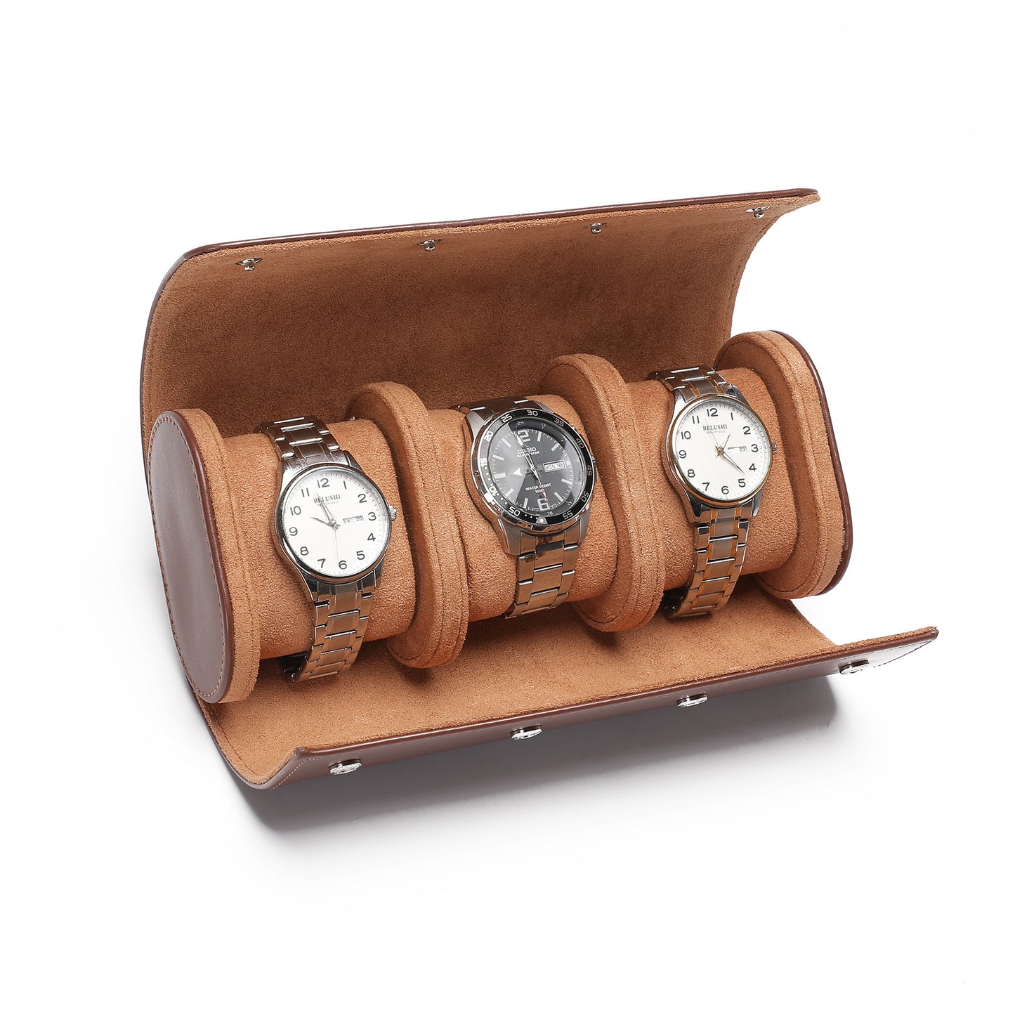 皮革收納手錶盒機械表防護防塵名表皮質表包 Leather Watch Storage Case, Dustproof Protective Leather Watch Pouch for Mechanical Watches & Luxury Timepieces