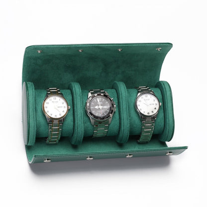 皮革收納手錶盒機械表防護防塵名表皮質表包 Leather Watch Storage Case, Dustproof Protective Leather Watch Pouch for Mechanical Watches & Luxury Timepieces