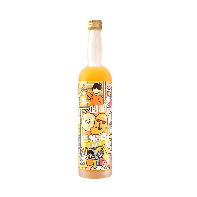 小花樣芒果果酒6度258ml低度過年聚會微醺禮物甜酒 Xiao Hua Yang Mango Wine 6% 258ml Low Alcohol Party Gift Sweet Wine