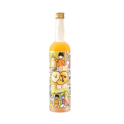 小花樣芒果果酒6度258ml低度過年聚會微醺禮物甜酒 Xiao Hua Yang Mango Wine 6% 258ml Low Alcohol Party Gift Sweet Wine
