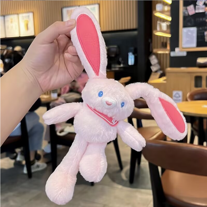 抽拉兔子毛絨玩偶 Pull-and-Stretch Bunny Plush Toy