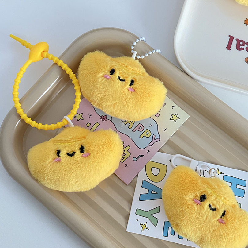 金元寶毛絨掛件 Gold Ingot Plush Pendant