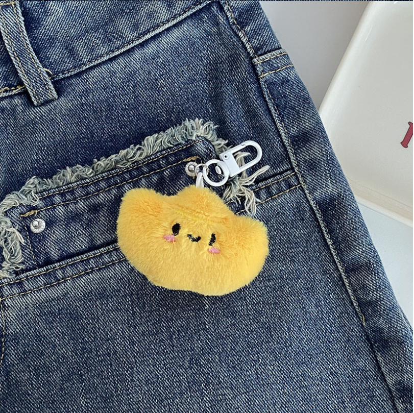 金元寶毛絨掛件 Gold Ingot Plush Pendant