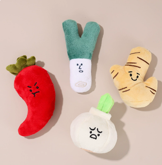 蔬菜大家族毛絨掛 件Vegetable Family Plush Pendant