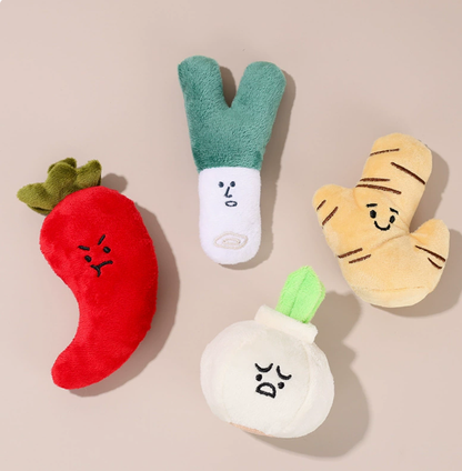 蔬菜大家族毛絨掛 件Vegetable Family Plush Pendant