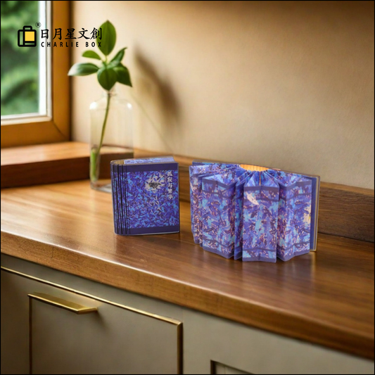 周藝文|日月星  磁吸折叠灯《孤寂與繁華》  Solitude and Prosperity Magnetic Foldable Lamp
