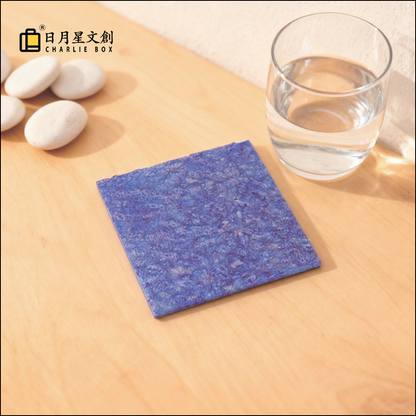 周藝文|日月星 《被困擾的哲學I》聯名款亞克力杯墊The Tormented Philosophy I Co-branded Artistic Coasters