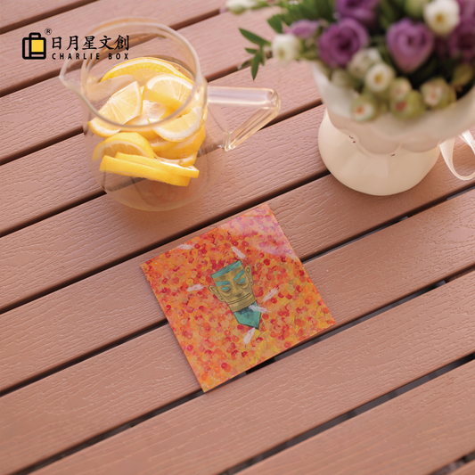 周藝文｜日月星《給未來的信之一》亞克力杯墊 Letter to the Future I Acrylic Coasters