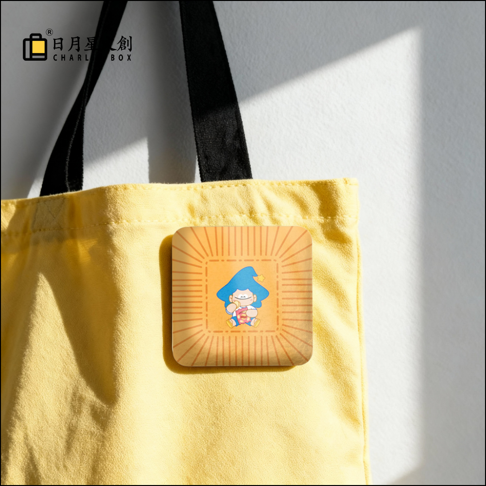 日月星原創毛絨吧唧 Plush badge