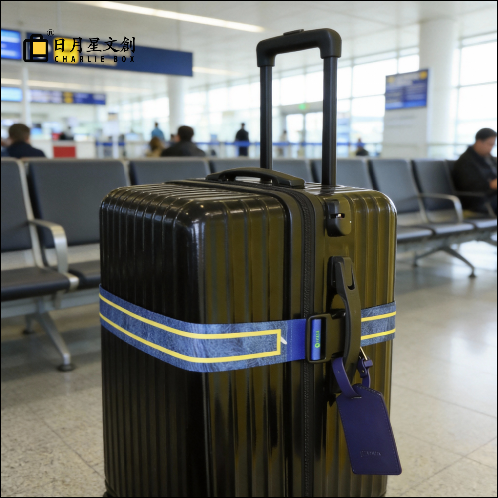 周藝文|日月星 《被困擾的哲學之三》行李箱帶 The Third Philosophy of Being Troubled Suitcase strap