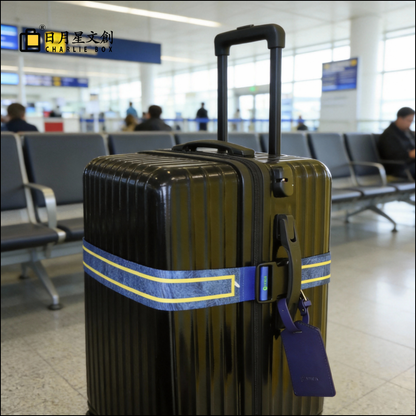 周藝文|日月星 《被困擾的哲學之三》行李箱帶 The Third Philosophy of Being Troubled Suitcase strap