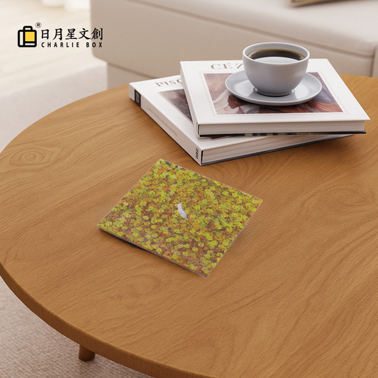 周藝文|日月星 《愛在深秋》亚克力杯墊 Love in Late Autumn Artistic Coasters