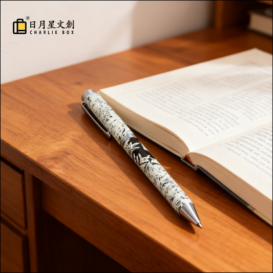 周藝文|日月星 《和平禮讚》金屬簽字筆 《Hymn to Peace》 metal signature pen