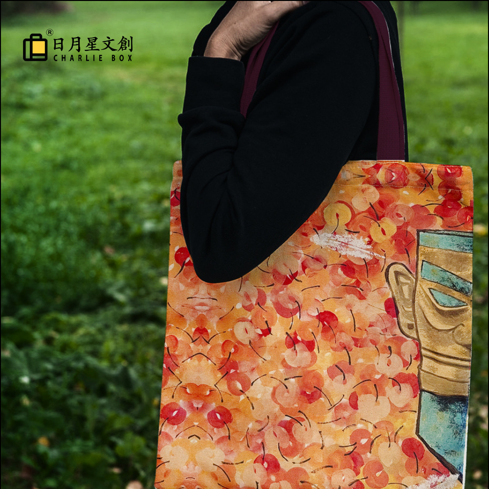 周藝文｜日月星《給未來的信之一》帆佈單肩包 Letter to the Future I Canvas Shoulder Bag