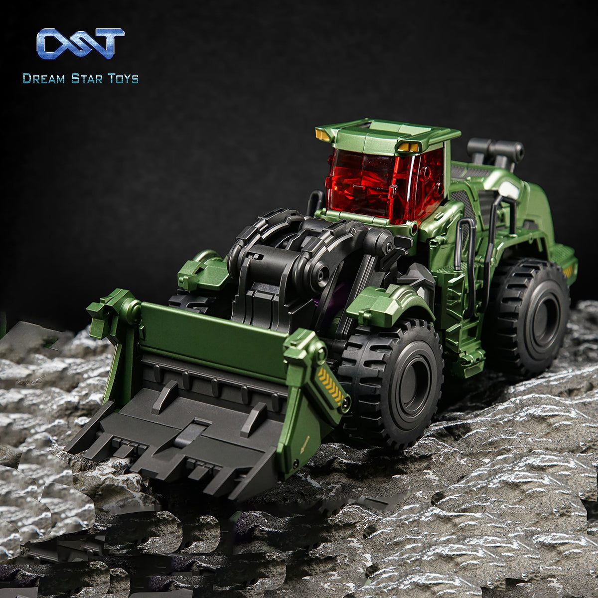 Dreamstartoys The Forklift Warriors [Scrapper] Transformer Toys, 1st Group Member of DST02-Devastator (DST02-001)