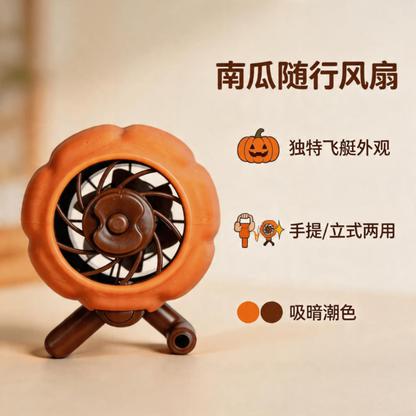 桌面台式風扇USB充電強風力高顏值復古小風扇學生宿舍辦公室便攜 Desktop Table Fan USB Rechargeable, Strong Airflow, High Aesthetic Appeal, Retro Mini Fan–Portable for Student Dorms, Offices