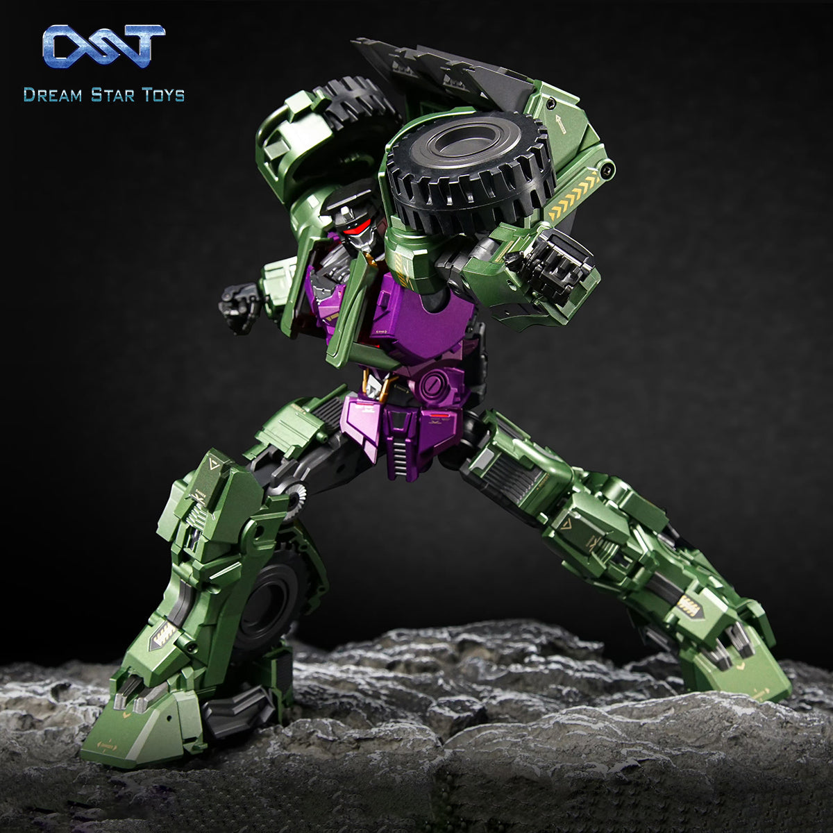 Dreamstartoys The Forklift Warriors [Scrapper] Transformer Toys, 1st Group Member of DST02-Devastator (DST02-001)