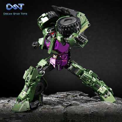Dreamstartoys The Forklift Warriors [Scrapper] Transformer Toys, 1st Group Member of DST02-Devastator (DST02-001)