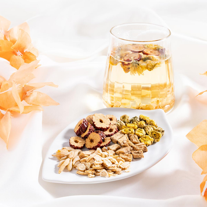 尚品花旗參黨參益氣花茶(8g x 7包) Premier Food American Ginseng and Codonopsis Energy-Boosting Flower Tea (8g x 7 bags)