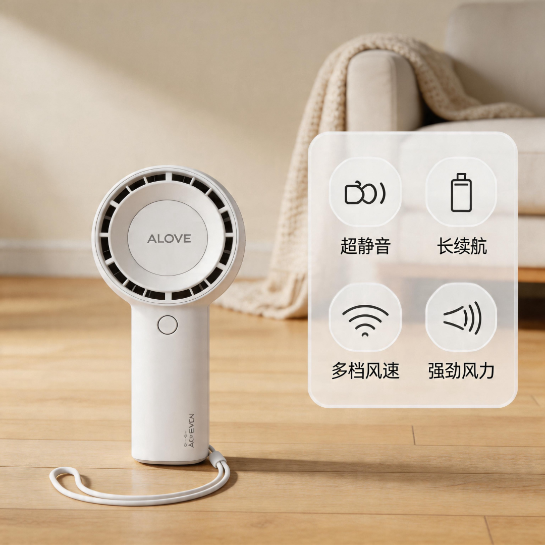 幾素手持小風扇便攜式隨身小型迷你 USB 無葉渦輪充電輕音電風扇 JISULIFE Handheld Mini Portable USB Bladeless Turbo Fan – Lightweight & Quiet