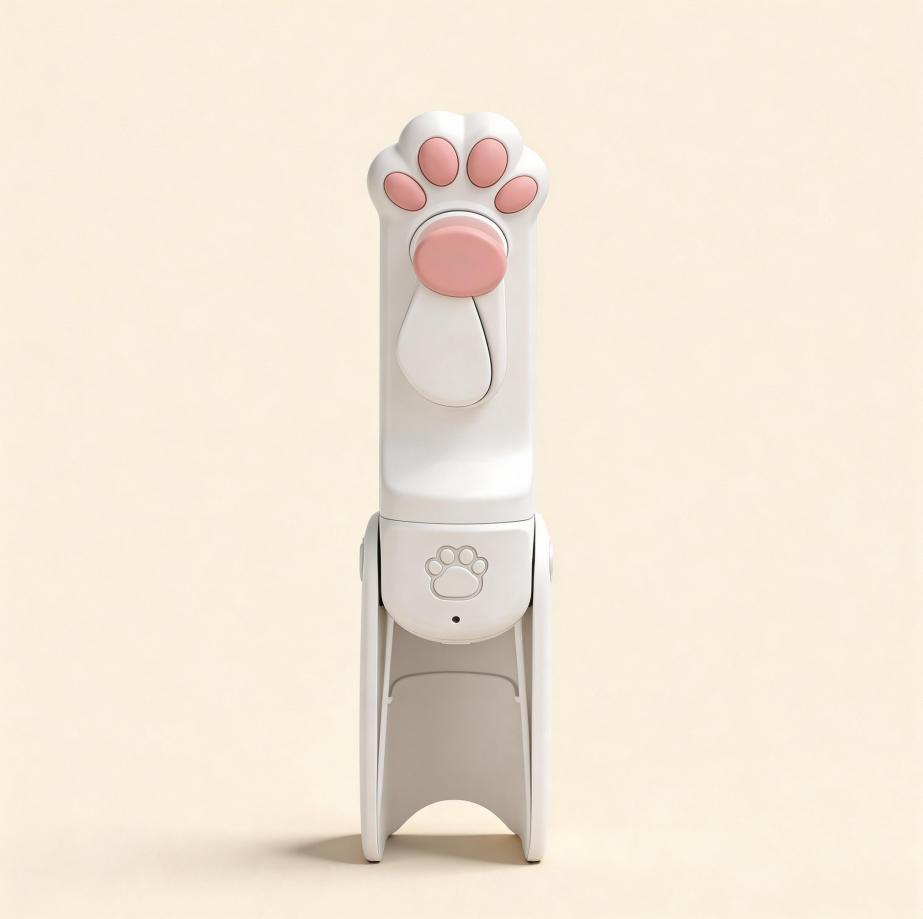 貓爪小風扇手持便捷式靜音折疊迷你可愛女生小型充電手電筒 Cat Paw Handheld Fan – Portable, Quiet, Foldable, Mini, Cute – Rechargeable with Flashlight for Girls